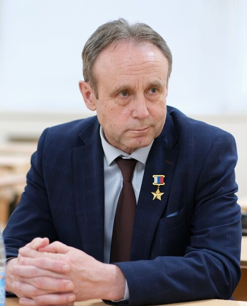 Космонавт Сергей Залётин